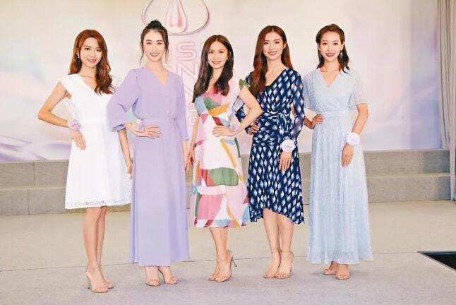 28位港姐首曝光 五大美女索爆全場 關楓馨無壓力 陳聖瑜節食減肚