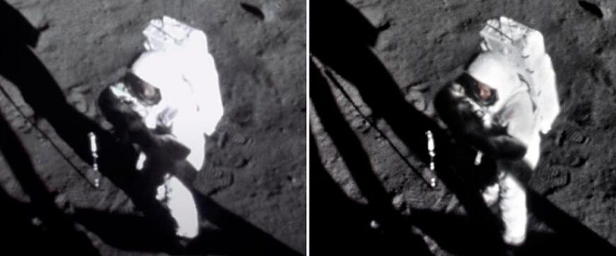 阿波羅登月老照片翻新修復：以一己之力再現登月輝煌