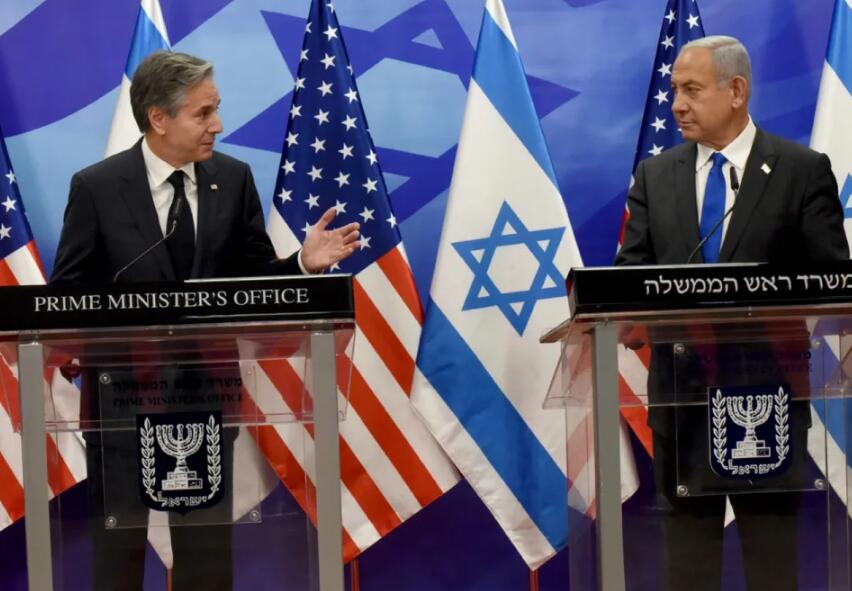 布林肯強調美國對以色列人安全承諾堅定不移