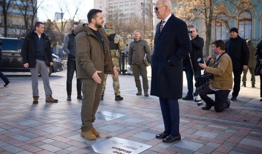 烏克蘭戰爭：拜登秘訪基輔五小時更多細節披露，記者手機被收，行前已告知俄羅斯