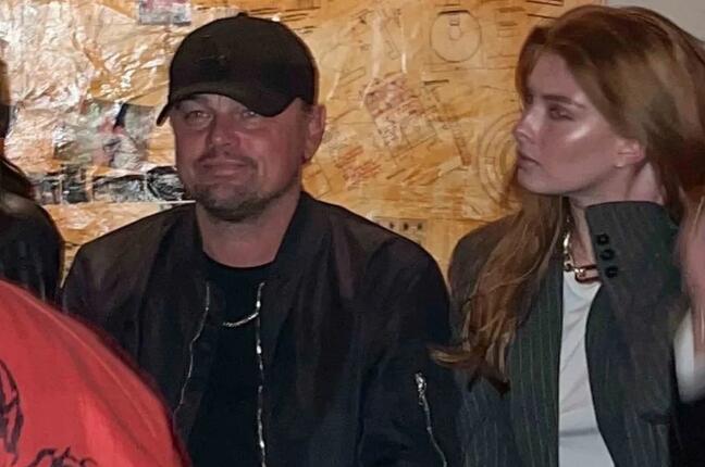 里安納度新女登場 傳戀19歲以色列模特兒