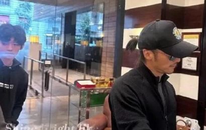 謝霆鋒與16歲大仔Lucas澳洲滑雪被捕獲