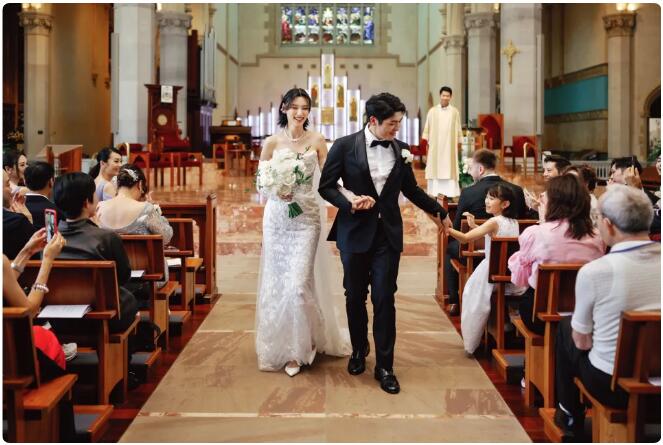 王丹妮羅孝勇澳洲補辦婚禮 蜜月兩天即小別 神父證婚小插曲意外留下搞笑回憶