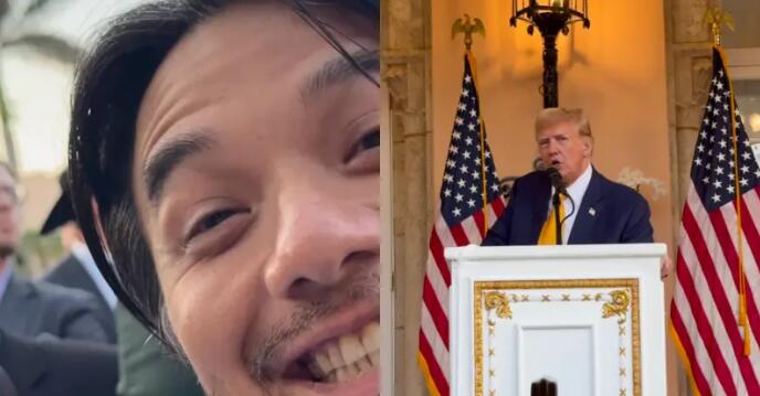 馮德倫現身超狂私人別墅晚宴！突問「一句話」當場考倒川普
